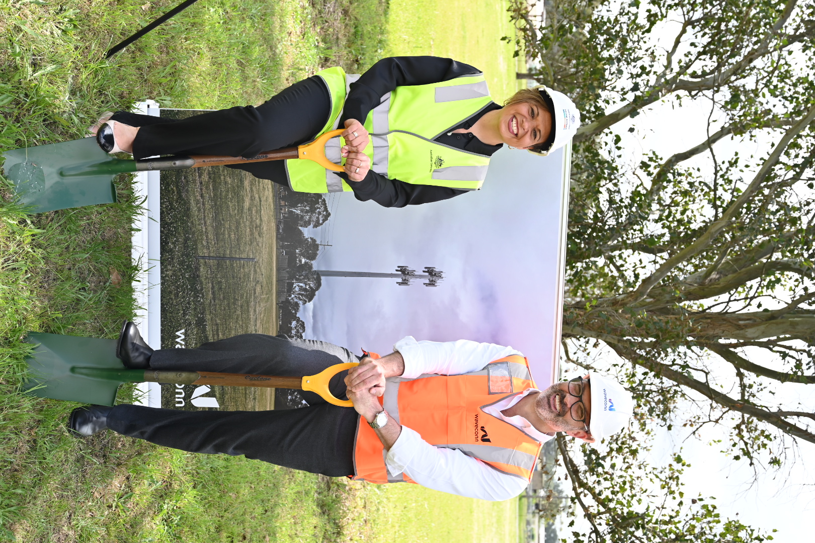 Hon. Michelle Rowland MP and Grant Stevenson